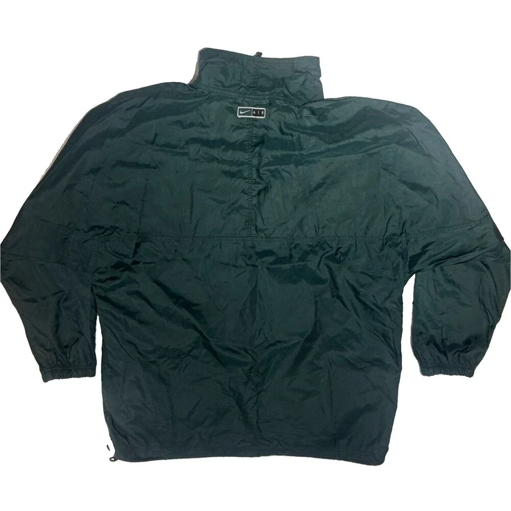 Nike Center Swoosh Mens L  Anorak Windbreaker Pullover VTG 90s Retro Softshell